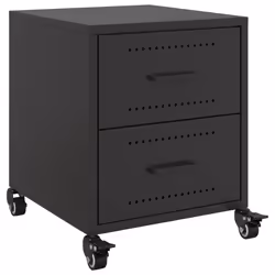 VidaXL 846626, Noir, Acier, 360 mm, 390 mm, 435 mm, 1 pièce(s)