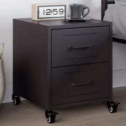 VidaXL 846626 Table de nuit et table de chevet Noir