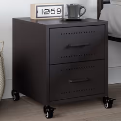 VidaXL 846627 Table de nuit et table de chevet Noir