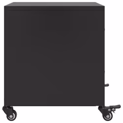 VidaXL 846627 Table de nuit et table de chevet Noir - Vue supplémentaire 7