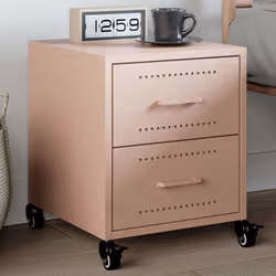 VidaXL 846628 Table de nuit et table de chevet Rose