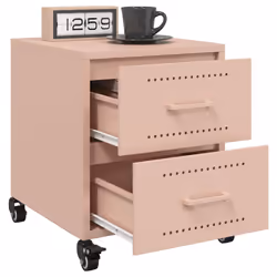VidaXL 846629 Table de nuit et table de chevet Rose - Vue supplémentaire 4