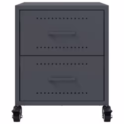 VidaXL 846630 Table de nuit et table de chevet Anthracite - Vue supplémentaire 6