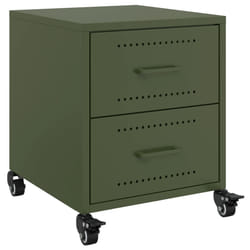 VidaXL 846634 Table de nuit et table de chevet Olive