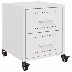 VidaXL 846636, Blanc, Acier, 360 mm, 390 mm, 435 mm, 1 pièce(s)