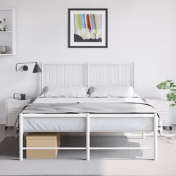 VidaXL 846637 Table de nuit et table de chevet Blanc