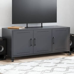 Vidaxl - Meuble tv anthracite 100,5x39x43,5 cm acier