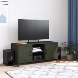 VidaXL 846666 Support TV et centre de divertissement