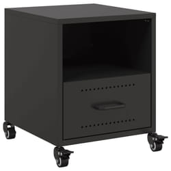 VidaXL 846704 Table de nuit et table de chevet Noir