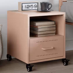 VidaXL 846706 Table de nuit et table de chevet Rose