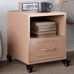 VidaXL 846707 Table de nuit et table de chevet Rose