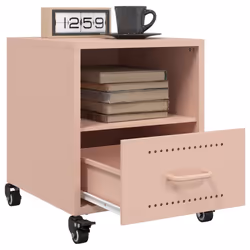 VidaXL 846707 Table de nuit et table de chevet Rose - Vue supplémentaire 4