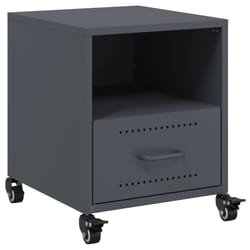 VidaXL 846708 Table de nuit et table de chevet Anthracite