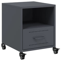 VidaXL 846709 Table de nuit et table de chevet Anthracite
