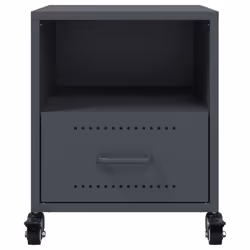 VidaXL 846709 Table de nuit et table de chevet Anthracite - Vue supplémentaire 6