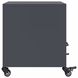 VidaXL 846709 Table de nuit et table de chevet Anthracite - Vue supplémentaire 7