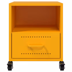 VidaXL 846710 Table de nuit et table de chevet Jaune - Vue supplémentaire 6