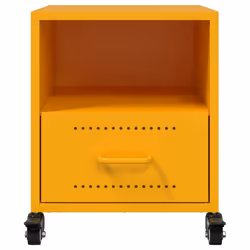 VidaXL 846711 Table de nuit et table de chevet Jaune - Vue supplémentaire 6