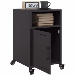 VidaXL 846716 Table de nuit et table de chevet Noir - Vue supplémentaire 4