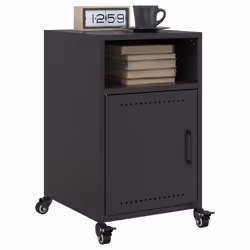 VidaXL 846716 Table de nuit et table de chevet Noir - Vue supplémentaire 5