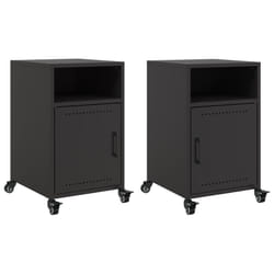 VidaXL 846717 Table de nuit et table de chevet Noir