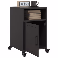 VidaXL 846717 Table de nuit et table de chevet Noir - Vue supplémentaire 4