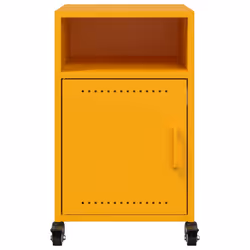 VidaXL 846722 Table de nuit et table de chevet Jaune - Vue supplémentaire 6