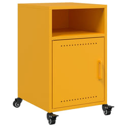 VidaXL 846723 Table de nuit et table de chevet Jaune