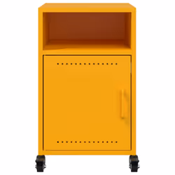 VidaXL 846723 Table de nuit et table de chevet Jaune - Vue supplémentaire 6
