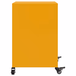 VidaXL 846723 Table de nuit et table de chevet Jaune - Vue supplémentaire 7