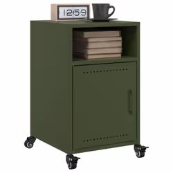 VidaXL 846724 Table de nuit et table de chevet Olive - Vue supplémentaire 5