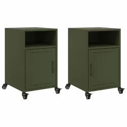 VidaXL 846725, Olive, Acier, 360 mm, 390 mm, 590 mm, 2 pièce(s)