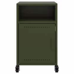 VidaXL 846725 Table de nuit et table de chevet Olive - Vue supplémentaire 5