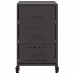 VidaXL 846728 Table de nuit et table de chevet Noir - Vue supplémentaire 6