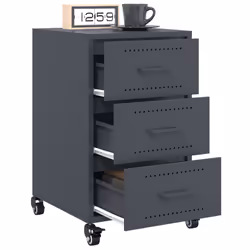 VidaXL 846730 Table de nuit et table de chevet Anthracite - Vue supplémentaire 5
