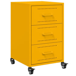 VidaXL 846731 Table de nuit et table de chevet Jaune
