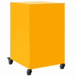 VidaXL 846731 Table de nuit et table de chevet Jaune - Vue supplémentaire 8
