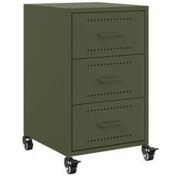 VidaXL 846732 Table de nuit et table de chevet Olive