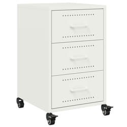 VidaXL 846733 Table de nuit et table de chevet Blanc