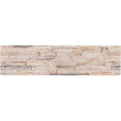 Vidaxl - Panneaux muraux 3D 14 pcs blanc et rouge 100x25 cm eps
