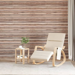 vidaXL Panneaux muraux 3D 5 pcs marron clair 100x50 cm EPS
