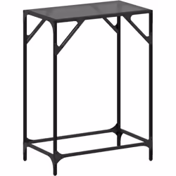 Alliant fonctionnalité et beauté, cette table console sera le point central de votre pièce. Dessus de table en verre : le des ...