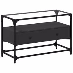 VidaXL 846059, Noir, Bois, Bois, 800 mm, 350 mm, 510 mm