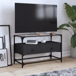 VidaXL 846059 Support TV et centre de divertissement