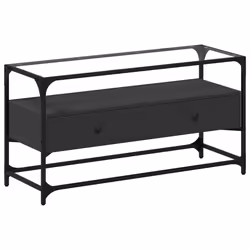 VidaXL 846064, Noir, Bois, Bois, 980 mm, 350 mm, 510 mm