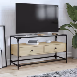 VidaXL 846065 Support TV et centre de divertissement