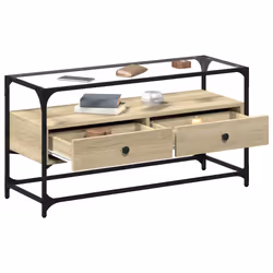VidaXL 846065 Support TV et centre de divertissement
