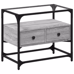 VidaXL 846067, Gris, Bois, Bois, 980 mm, 350 mm, 510 mm