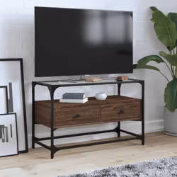 VidaXL 846068 Support TV et centre de divertissement