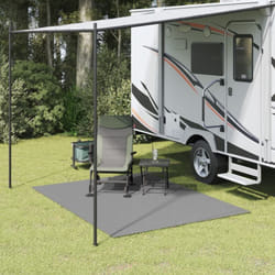 Vidaxl - Tapis de sol de camping anthracite 2,5x2 m